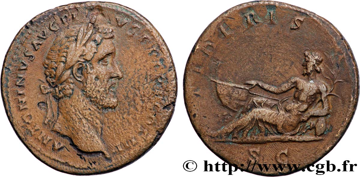 ANTONINUS PIUS Sesterce XF