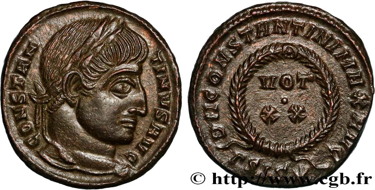 CONSTANTINE I THE GREAT Centenionalis ou nummus MS