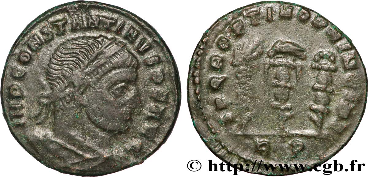 CONSTANTIN Ier LE GRAND Follis ou nummus TTB