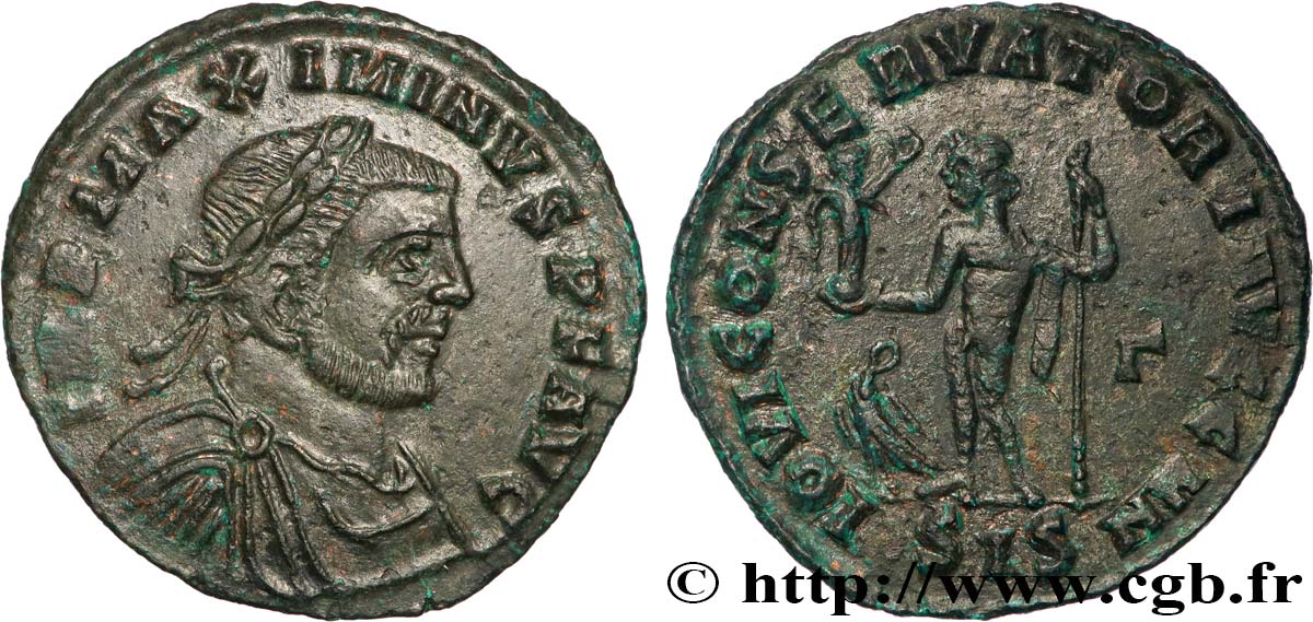 MASSIMINO II DAIA Follis ou nummus q.SPL