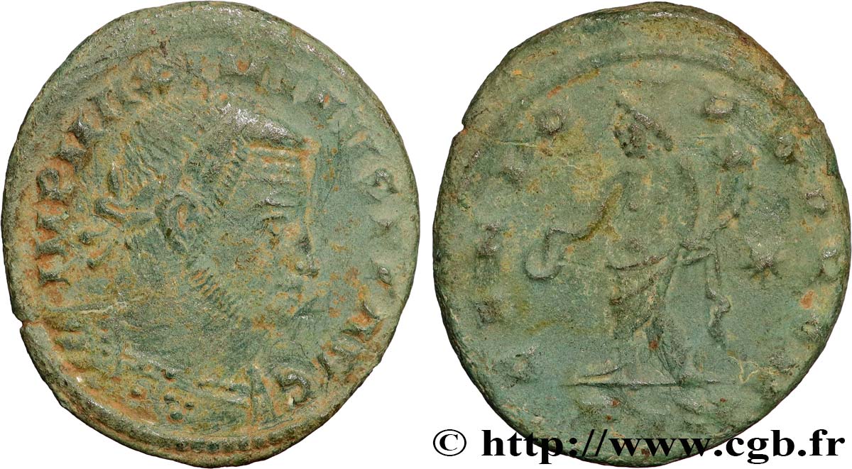 MAXIMIN II DAIA Follis ou nummus TTB