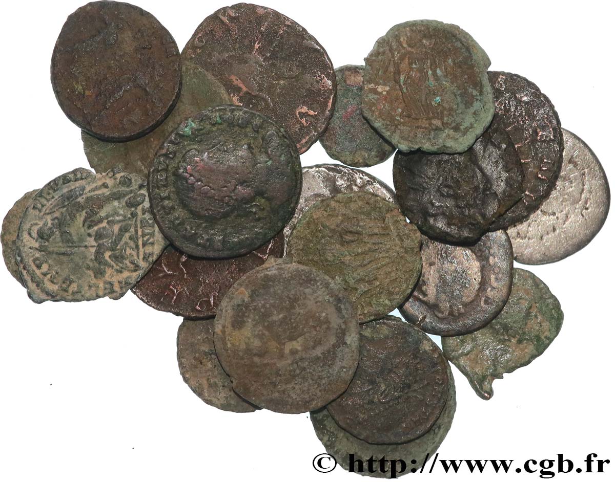 LOTS Lots de 20 monnaies lot