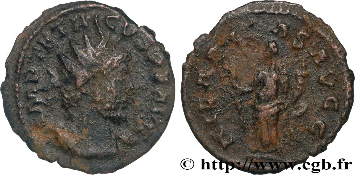 TÉTRICUS Ier Antoninien TB+