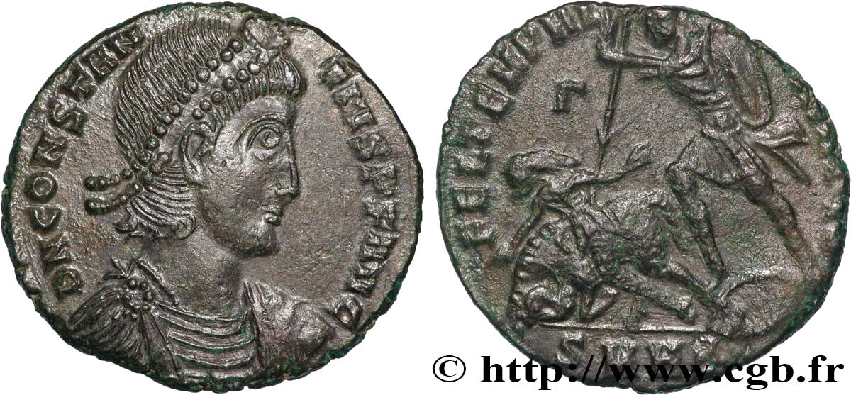 CONSTANTIUS II Maiorina AU/AU