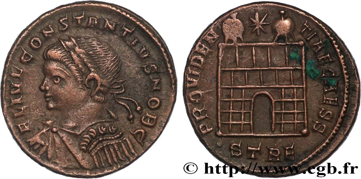 CONSTANTIUS II Centenionalis ou nummus VZ/fST