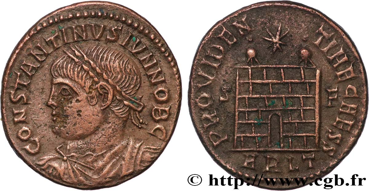 CONSTANTINE II Centenionalis ou nummus AU/AU