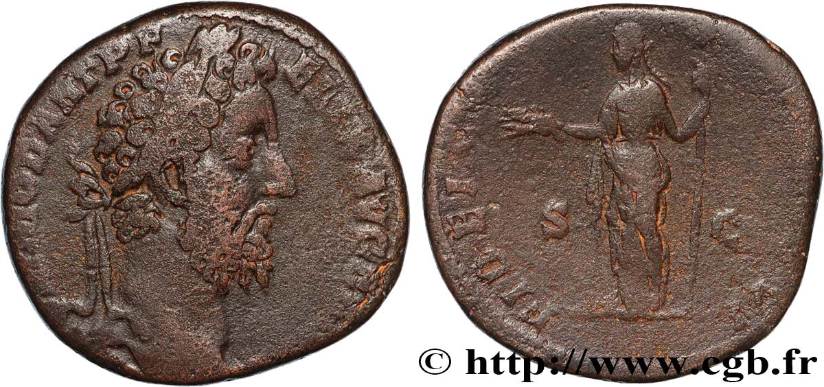 COMMODUS Sesterce fSS/S