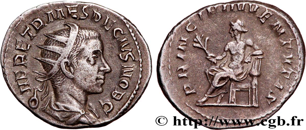 HERENNIUS ETRUSCUS Antoninien AU