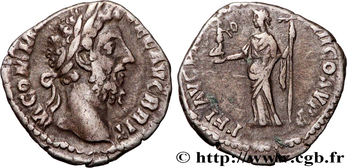 COMMODUS Denier XF