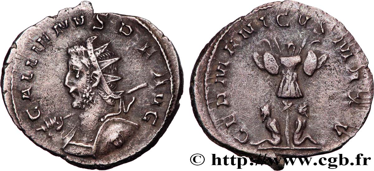 GALLIENUS Antoninien AU/XF