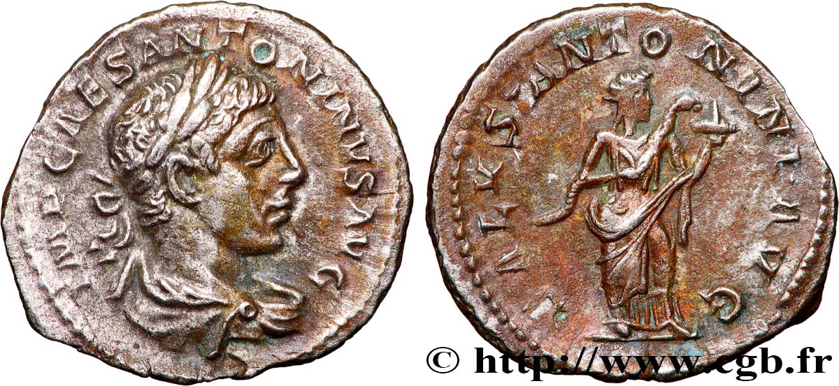 ÉLAGABAL Denier TTB+