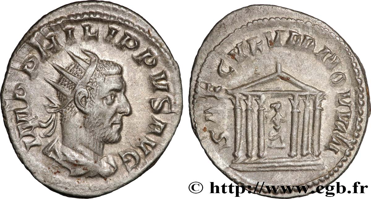 PHILIPPE Ier L ARABE Antoninien SUP