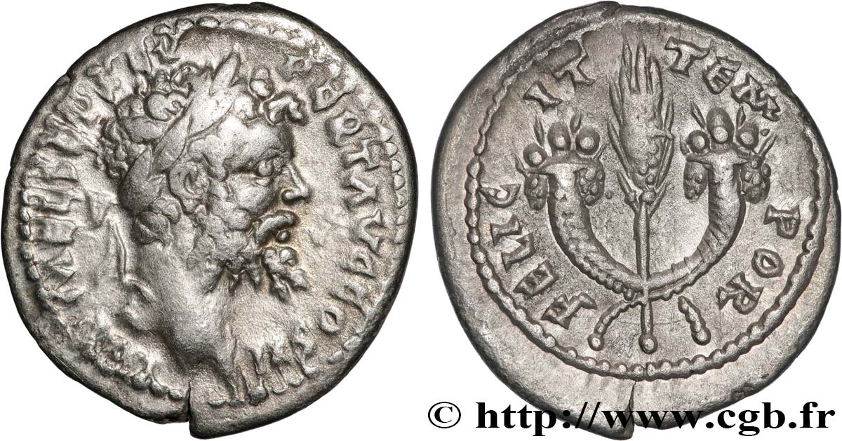 SEPTIMIUS SEVERUS Denier XF/AU