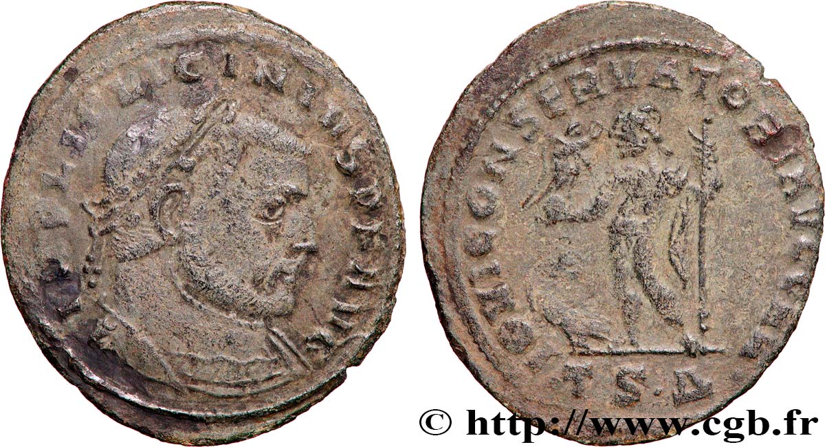 LICINIO I PADRE Follis ou nummus BC+