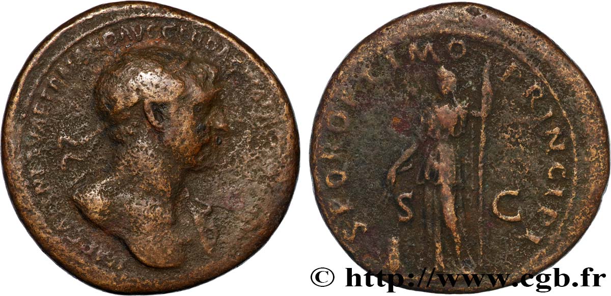 TRAJAN Sesterce TB