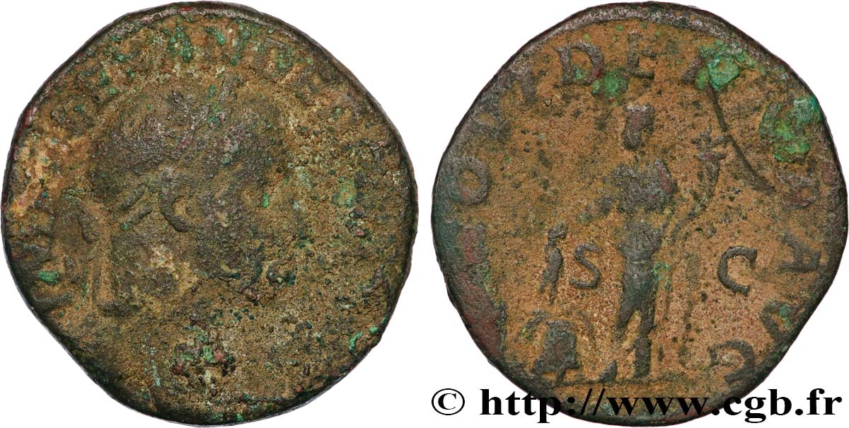 ALEXANDER SEVERUS Sesterce S/fSS