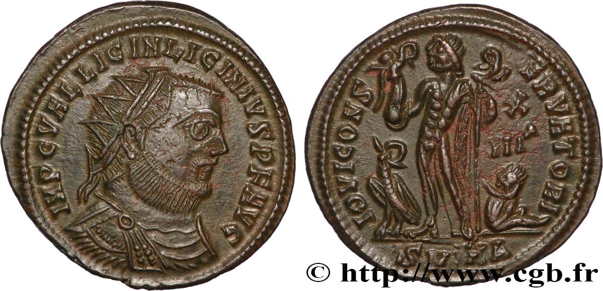 LICINIUS Ier Follis ou nummus SPL