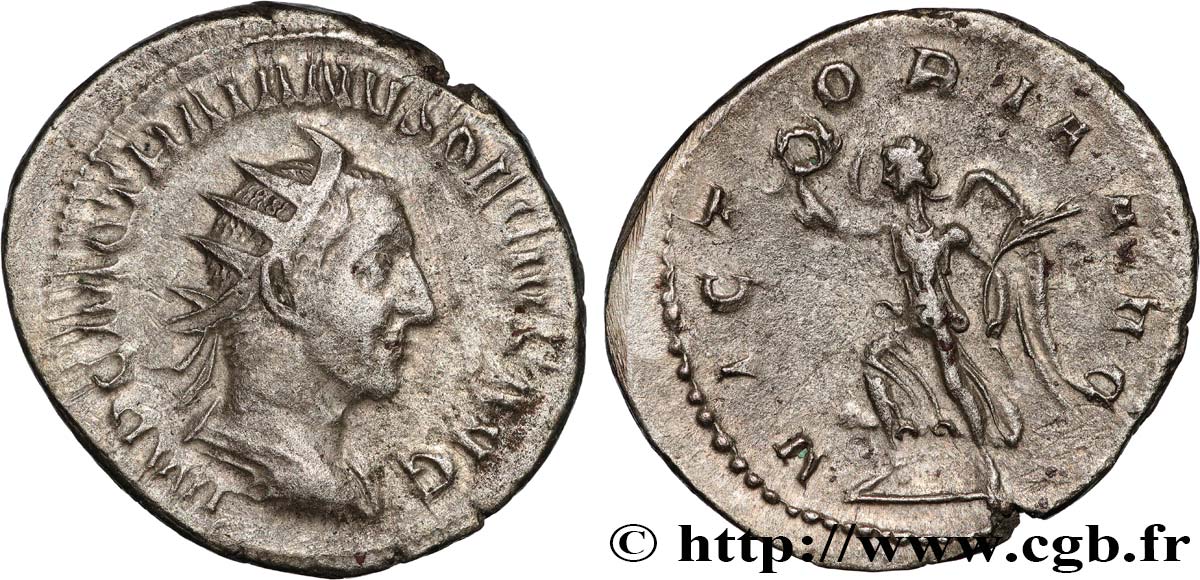 TRAJAN DECIUS Antoninien XF