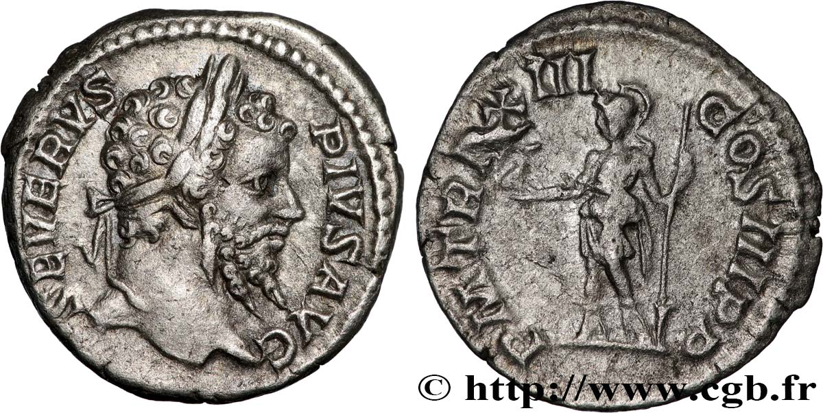 SEPTIMIUS SEVERUS Denier fVZ/SS