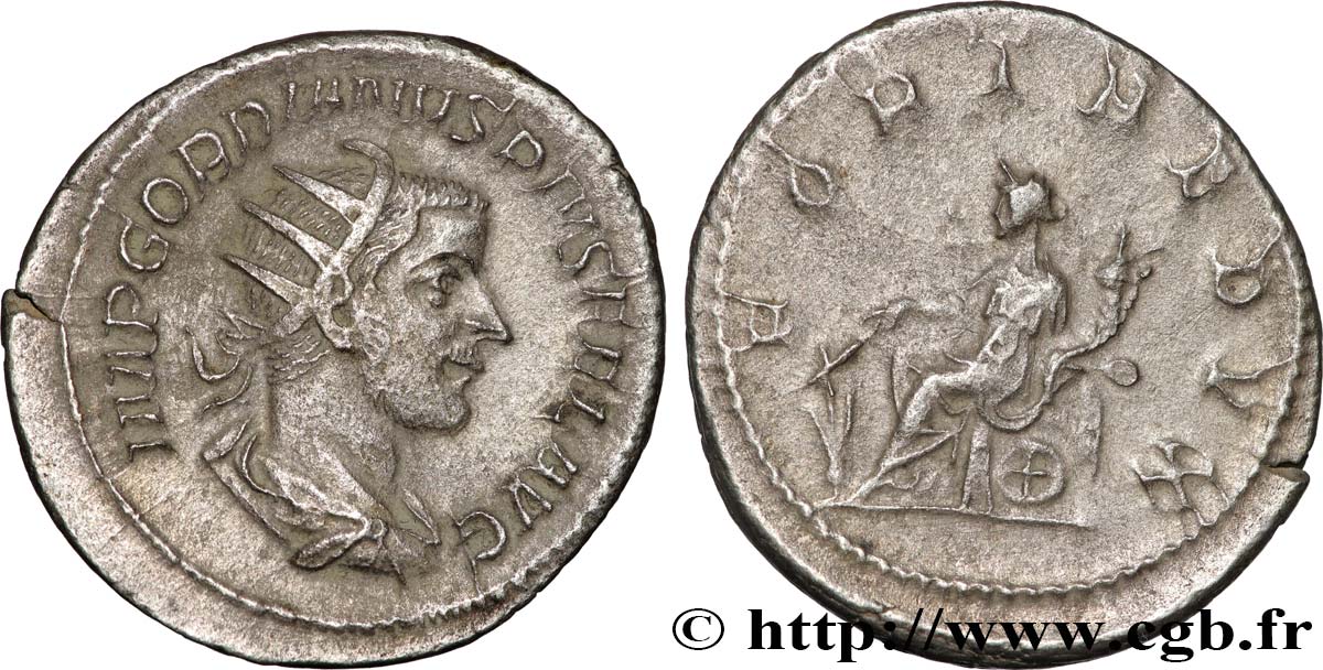 GORDIAN III Antoninien AU/XF