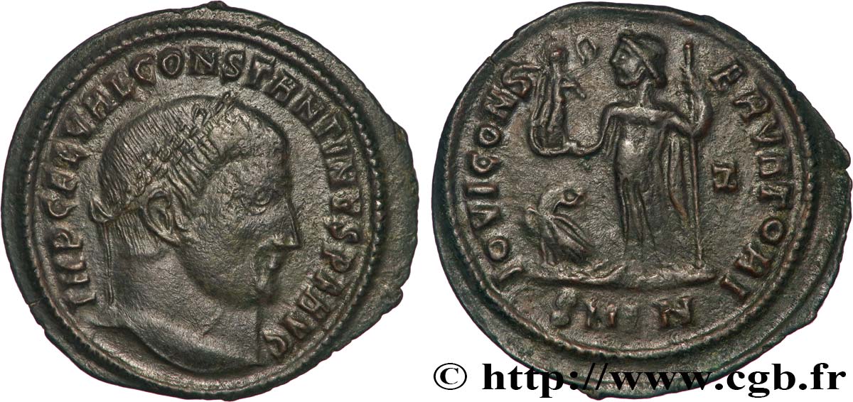 COSTANTINO I IL GRANDE Follis ou nummus BB/q.SPL