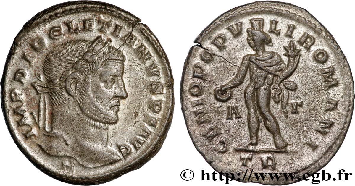 DIOCLETIAN Follis ou nummus AU