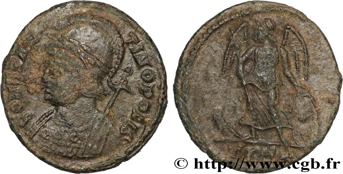 CONSTANTINOPOLIS Centenionalis ou nummus XF