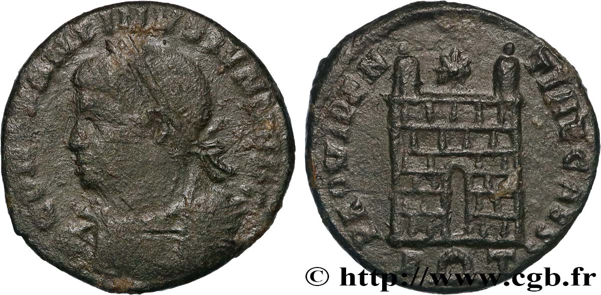 CONSTANTINE II Centenionalis ou nummus VF/AU