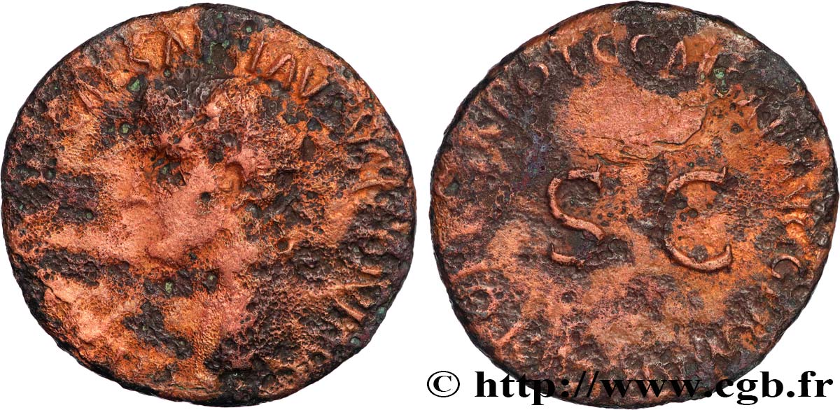 GERMANICUS As, (MB, Æ 27) fS/S