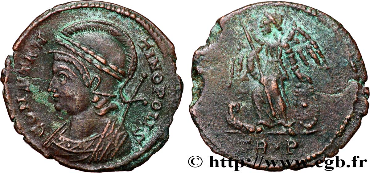 CONSTANTINOPOLIS Centenionalis ou nummus XF