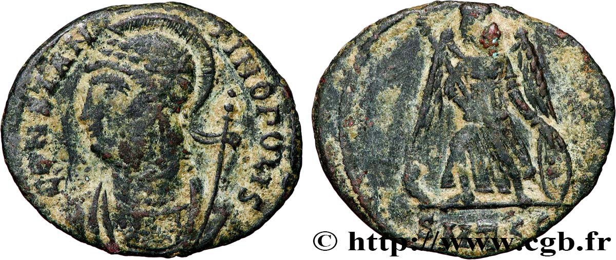 CONSTANTINOPOLIS Centenionalis ou nummus BC+