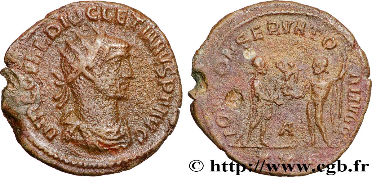 DIOCLÉTIEN Aurelianus TTB