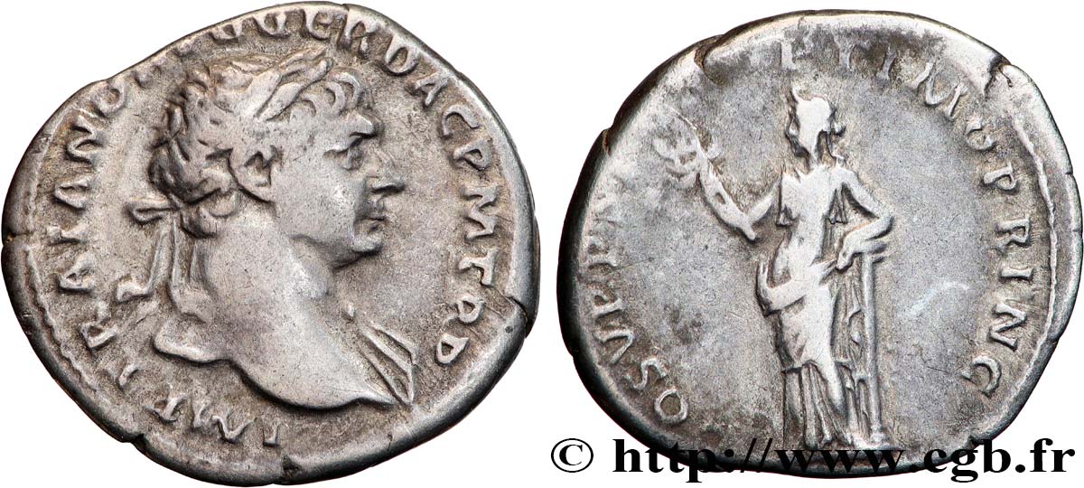 TRAJANUS Denier XF