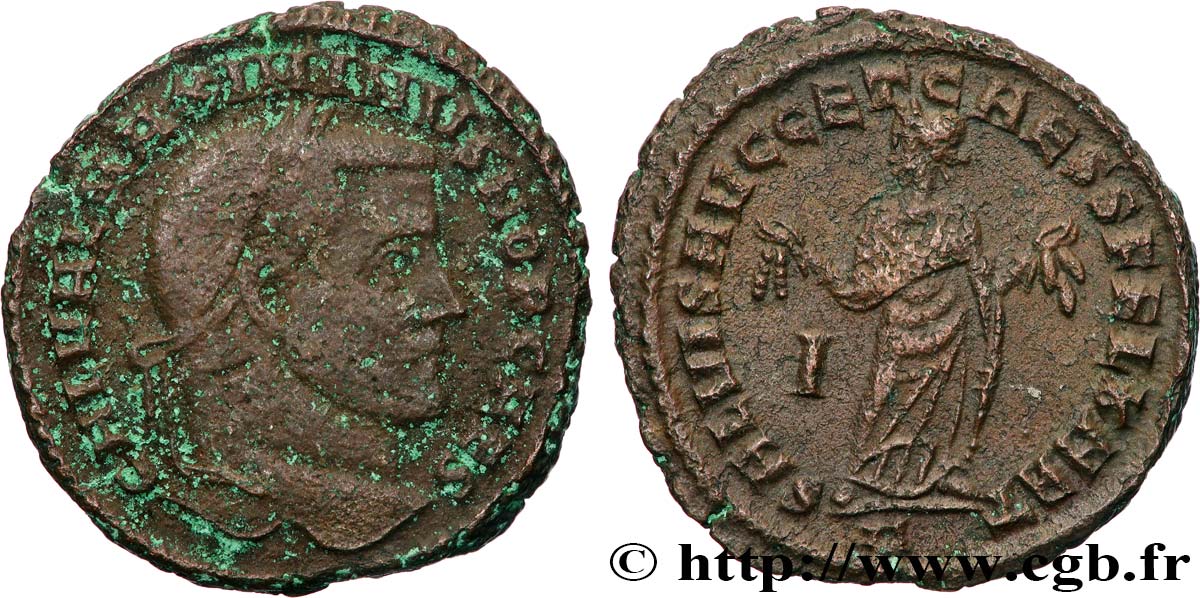 MAXIMINUS II DAIA Follis VF/VF
