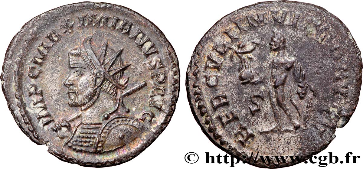 MAXIMIANUS HERCULIUS Aurelianus AU/AU