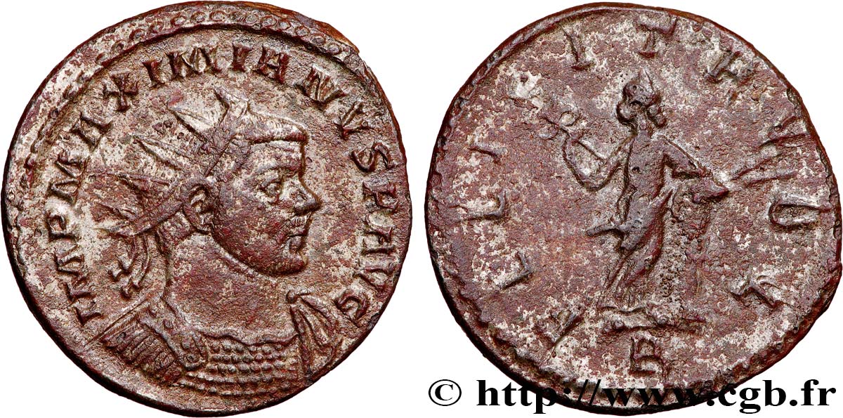 MAXIMIANUS HERCULIUS Aurelianus AU/AU