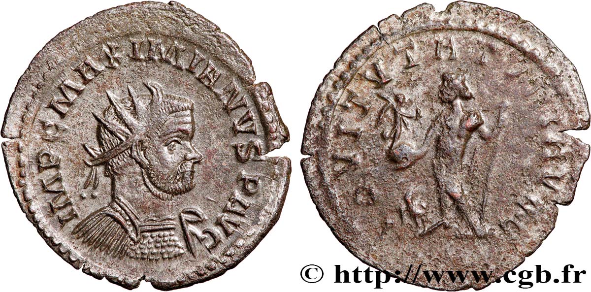 MAXIMIANUS HERCULIUS Aurelianus MS/XF