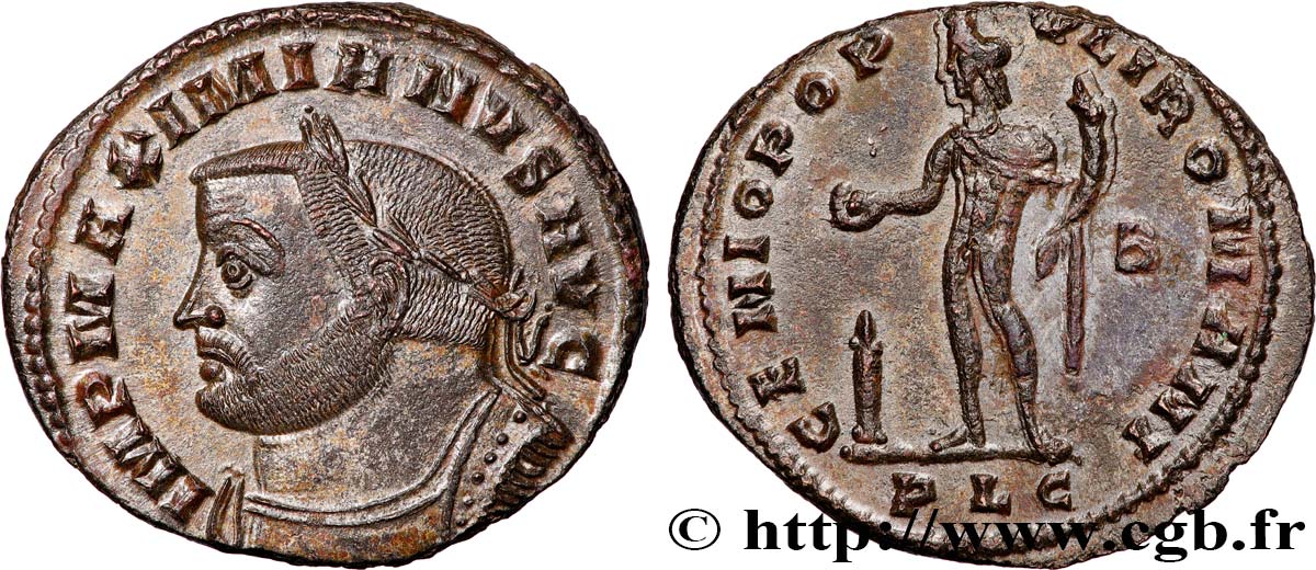 MAXIMIANUS HERCULIUS Follis ou nummus MS/AU