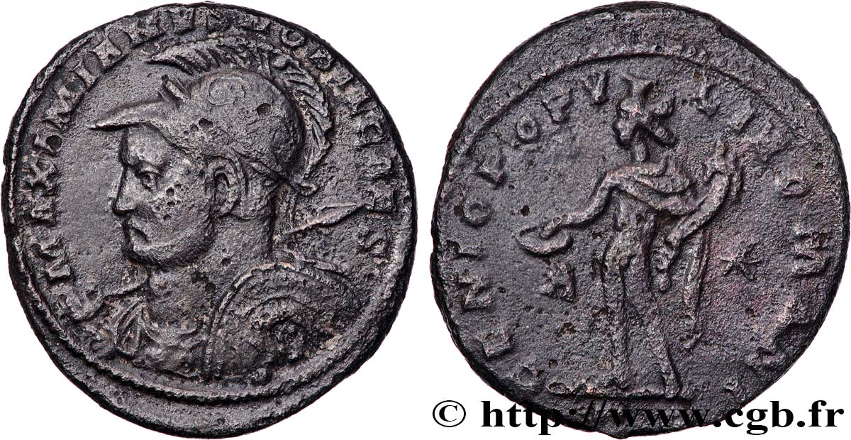 GALERIUS Follis ou nummus XF