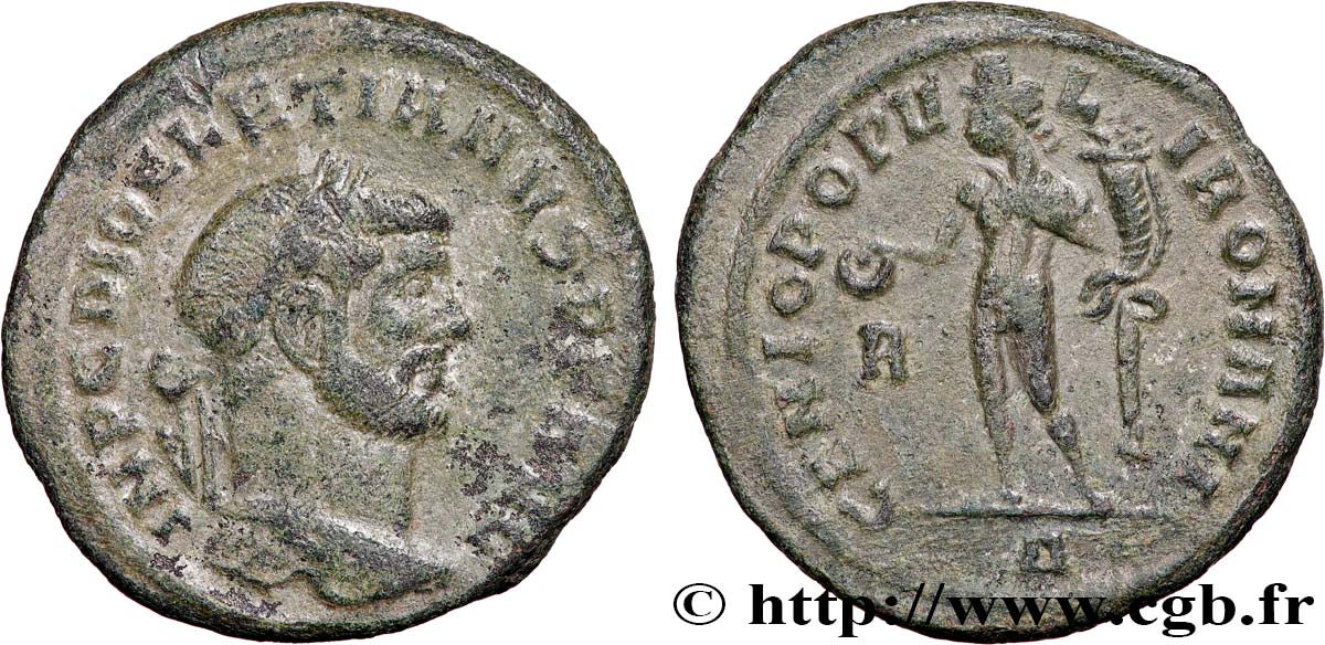 DIOCLETIANUS Follis ou nummus SS