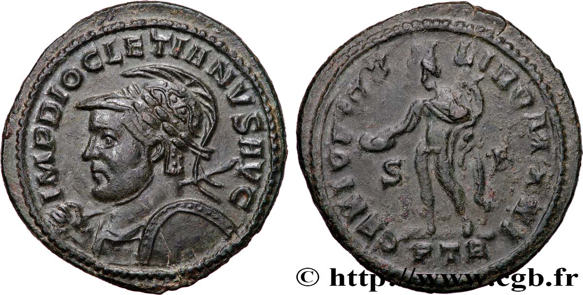 DIOCLETIANUS Follis ou nummus VZ/fVZ