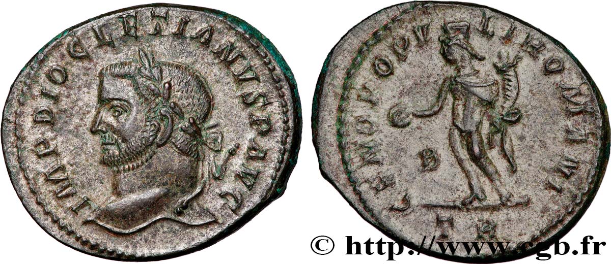 DIOCLETIAN Follis ou nummus AU/AU