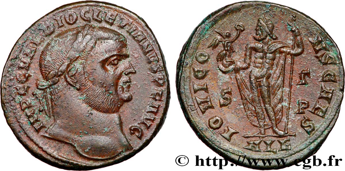 DIOCLETIAN Follis ou nummus AU