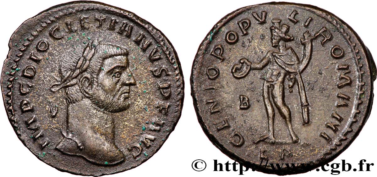DIOCLÉTIEN Follis ou nummus SUP