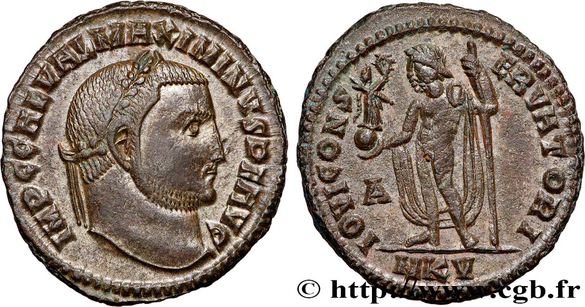 MAXIMIN II DAIA Follis ou nummus SPL