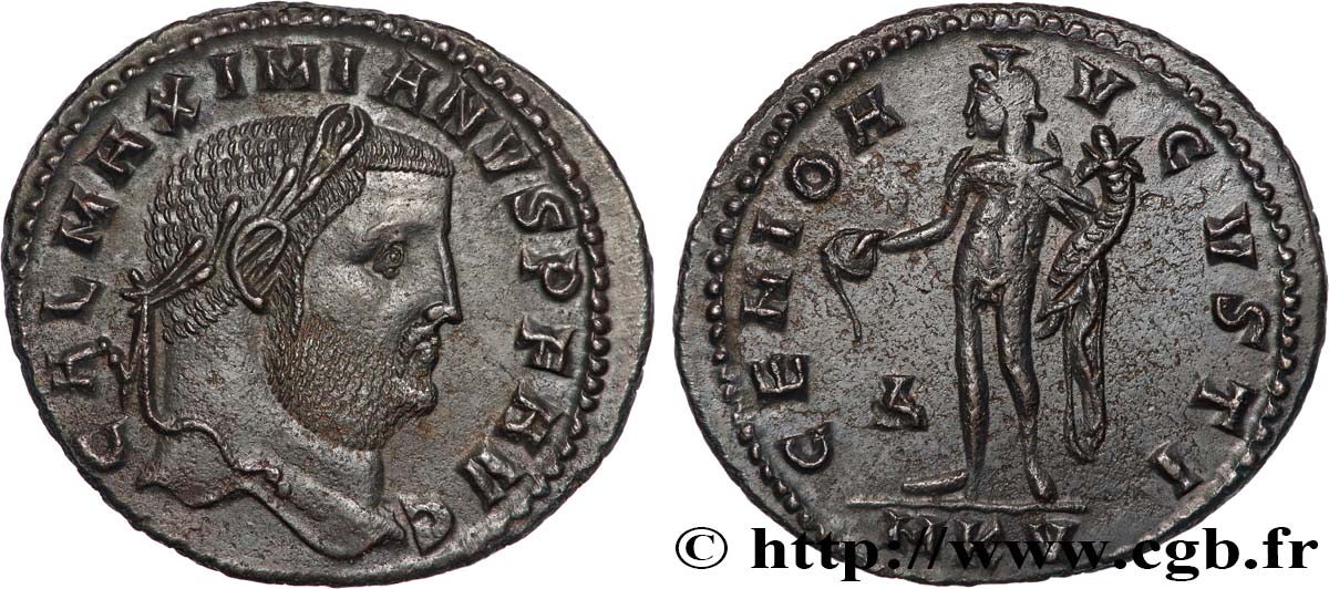 GALERIUS Follis ou nummus AU