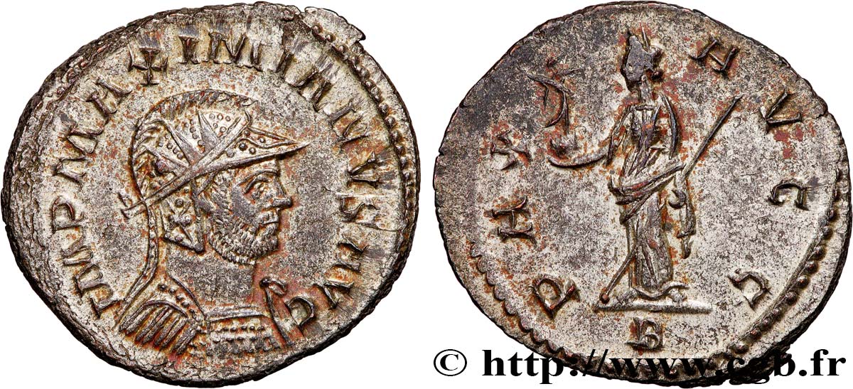 MAXIMIANUS HERCULIUS Aurelianus fST