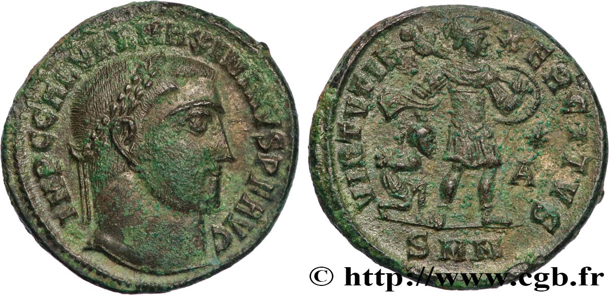 MAXIMINUS II DAIA Follis ou nummus AU