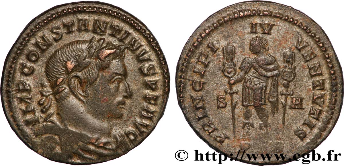 CONSTANTINE I THE GREAT Follis ou nummus AU