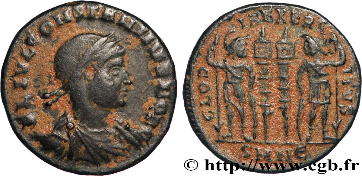 CONSTANTIUS II Centenionalis ou nummus SS